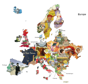Літературна мапа: 13 книг, які читають діти по всій Європі